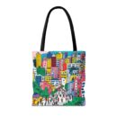 Seoul's hill neighborhoods Tote Bag (AOP)