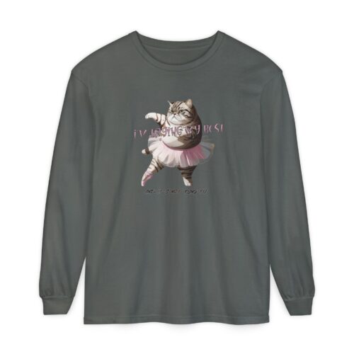 "meta_description": "Experience comfort with the unisex fashion staple - garment-dyed long sleeve tee.",