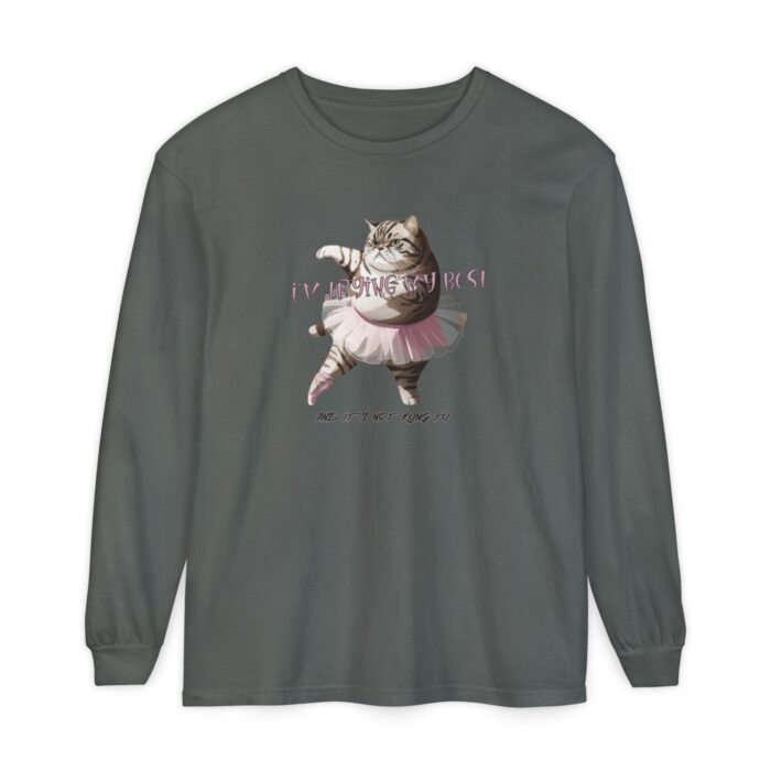 "meta_description": "Experience comfort with the unisex fashion staple - garment-dyed long sleeve tee.",