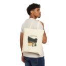 A walk in the palace Cotton Canvas Tote Bag