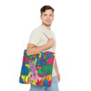 The hillside village in Korea Tote Bag (AOP)
