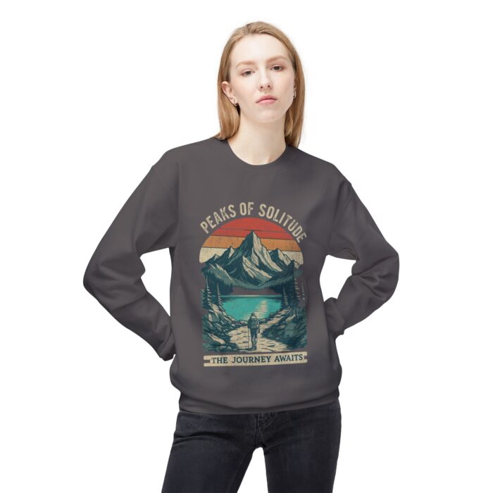 Peaks of Solitude Unisex Midweight Softstyle Fleece Crewneck Sweatshirt - Image 31