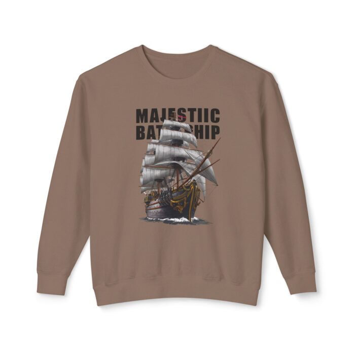 Battleship Unisex Lightweight Crewneck Sweatshirt - Image 5