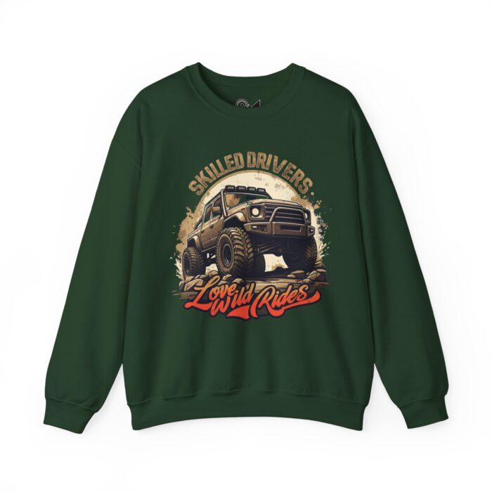 Skilled driver Unisex Heavy Blend™ Crewneck Sweatshirt - Image 21