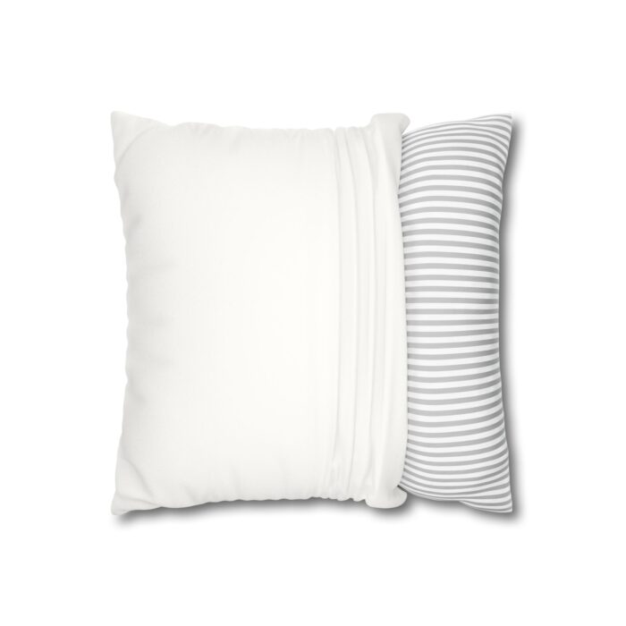 Silent night Faux Suede Square Pillowcase - Image 4