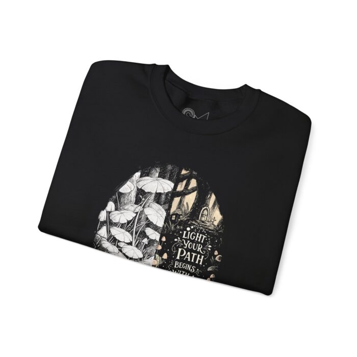 Light Your Path Unisex Heavy Blend™ Crewneck Sweatshirt - Image 3