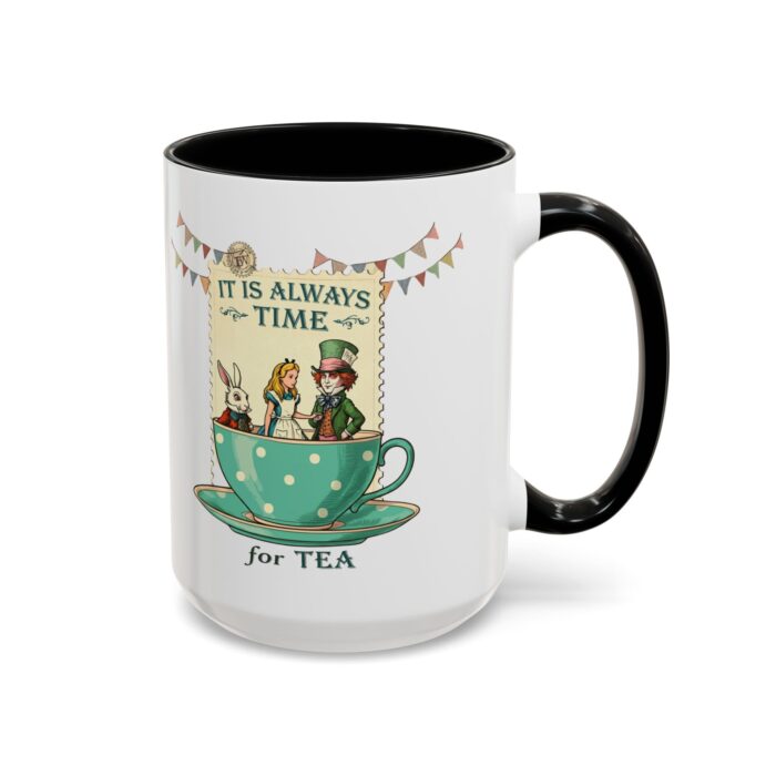 It is always time for tea Accent Coffee Mug (11, 15oz) - Image 18