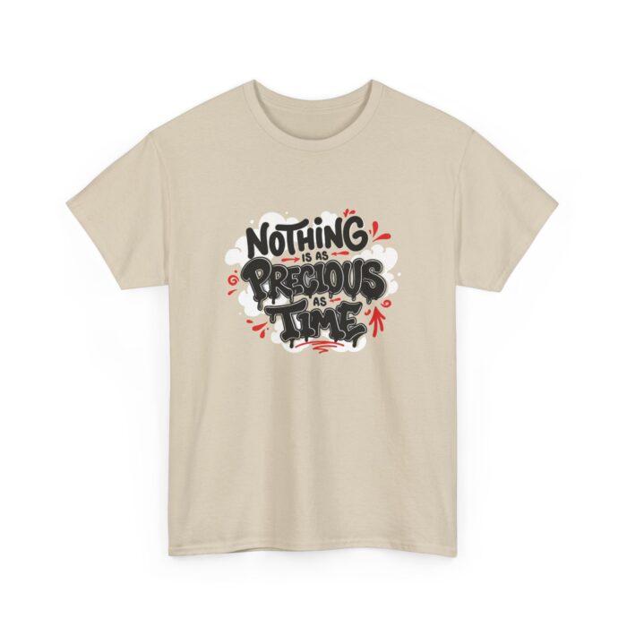 Nothing is as Precious as Time Unisex Heavy Cotton Tee - Image 11