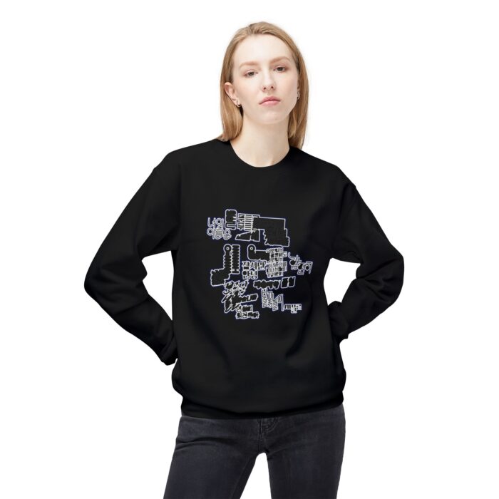 No name  Unisex Midweight Softstyle Fleece Crewneck Sweatshirt - Image 3