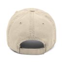 Korea Gangwondo Distressed Dad Hat with Embroidery