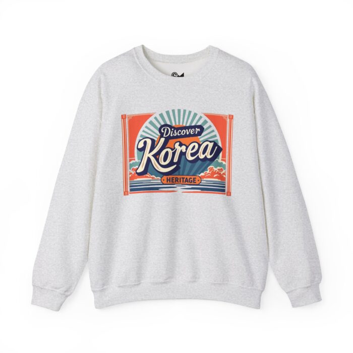 Discover Korea heritage Unisex Heavy Blend™ Crewneck Sweatshirt