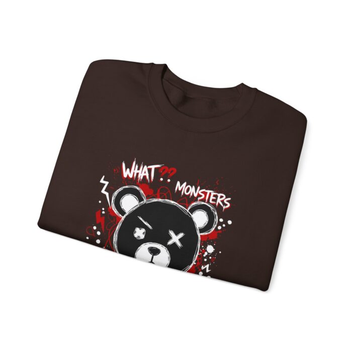 What! monsters as you wish Unisex Heavy Blend™ Crewneck Sweatshirt - Image 7
