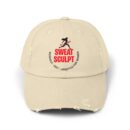 Sweat Sculpt Unisex Distressed Cap