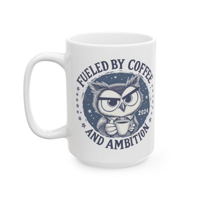 Filled by coffee Ceramic Mug, (11oz, 15oz) - Image 7