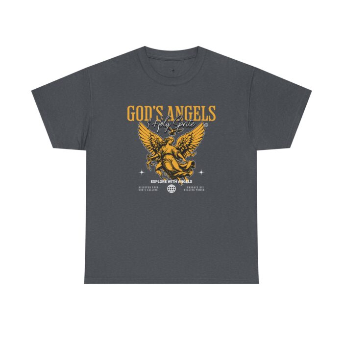 God's angels Unisex Heavy Cotton Tee - Image 25