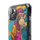 Stylish Ape Magnetic Clear Impact Cases