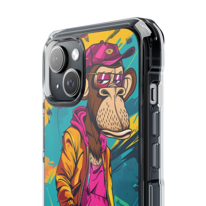 Stylish Ape Magnetic Clear Impact Cases - Image 12
