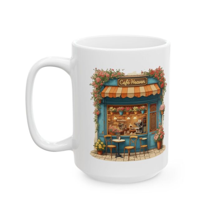 Cafe heaven Ceramic Mug, (11oz, 15oz) - Image 7
