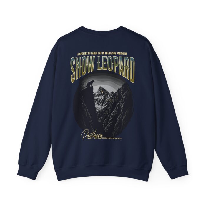 Snow leopard Unisex Heavy Blend™ Crewneck Sweatshirt - Image 18