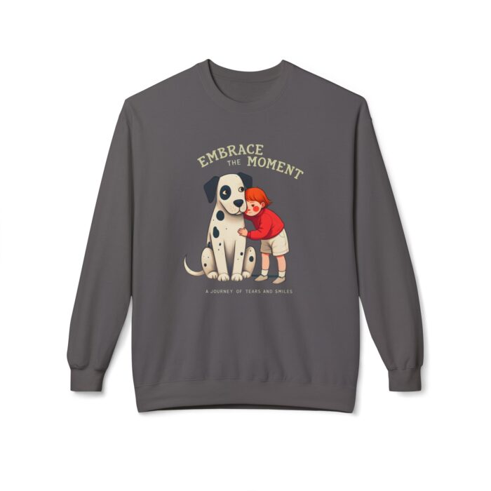 Embrace the moments Unisex Midweight Softstyle Fleece Crewneck Sweatshirt - Image 37