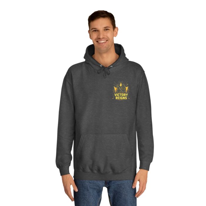 Victory reigns Unisex College Hoodie - Image 23