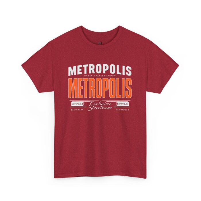 Metropolis Unisex Heavy Cotton Tee - Image 23