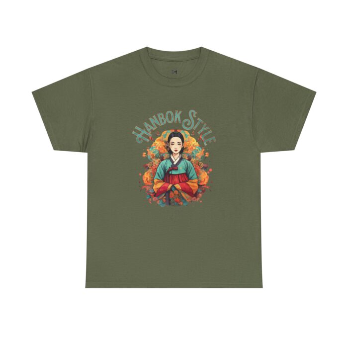Hanbok Style Unisex Heavy Cotton Tee - Image 25