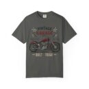 Vintage Garage Motorcycle T-Shirt - Road Tested & Built Tough for Bikers