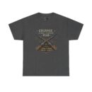 Courage is built through fear Unisex Heavy Cotton Tee