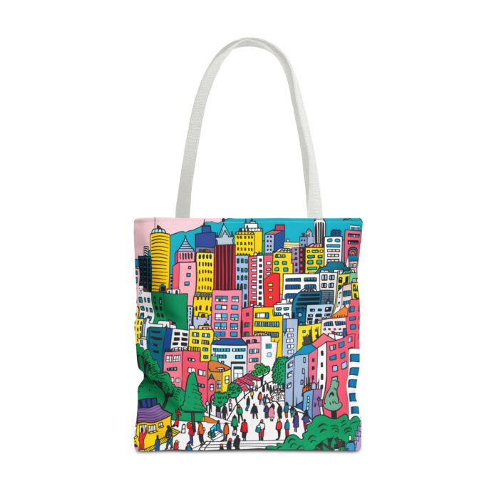 Seoul's hill neighborhoods Tote Bag (AOP) - Image 33