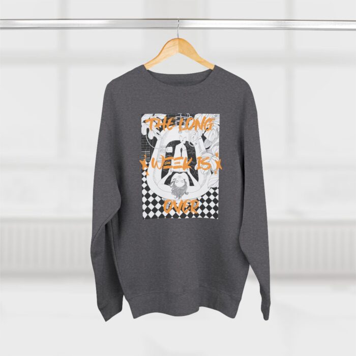 The Long week is over Unisex Crewneck Sweatshirt - Image 8