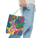 The hillside village in Korea Tote Bag (AOP)
