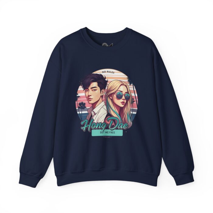 HongDae Freedom Unisex Heavy Blend™ Crewneck Sweatshirt - Image 37