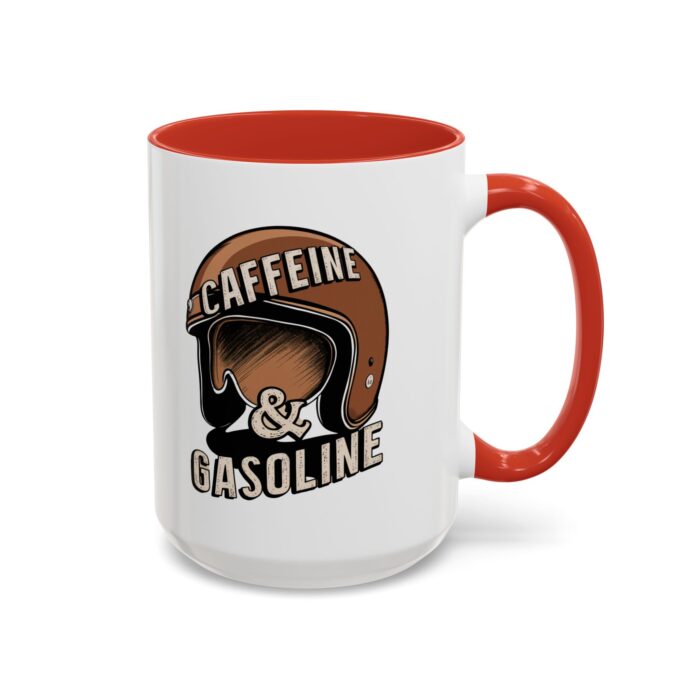 Caffein $ Gasoline Accent Coffee Mug (11, 15oz) - Image 30