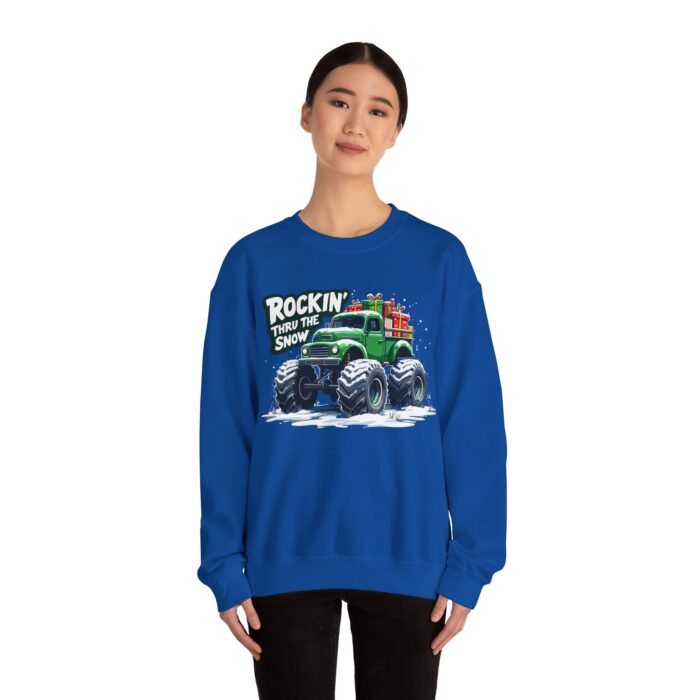 ROCKIN' THRU THE SNOW Unisex Heavy Blend™ Crewneck Sweatshirt - Image 48