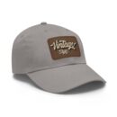 Vintage style Hat with Leather Patch (Rectangle)