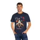 Galaxy Exploring Unisex Garment-Dyed T-Shirt - Space Adventure Vibe