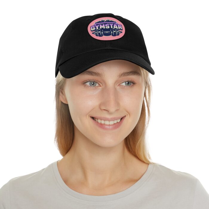 GYMSTAR Hat with Leather Patch (Round) - Image 12