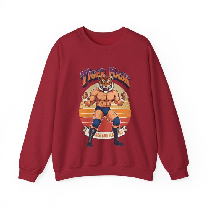 Tiger Mask Unisex Heavy Blend™ Crewneck Sweatshirt - Image 33