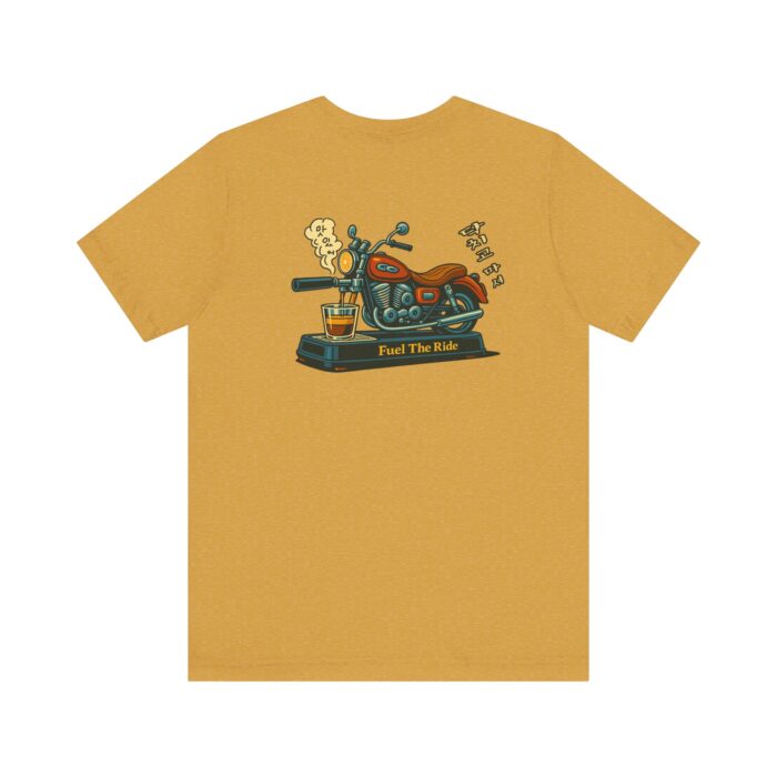 Fuel The Ride Unisex Tee - Vintage Motorcycle Graphic T-Shirt - Image 2
