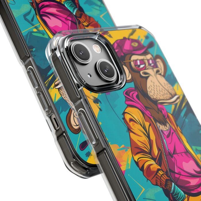Stylish Ape Magnetic Clear Impact Cases - Image 27