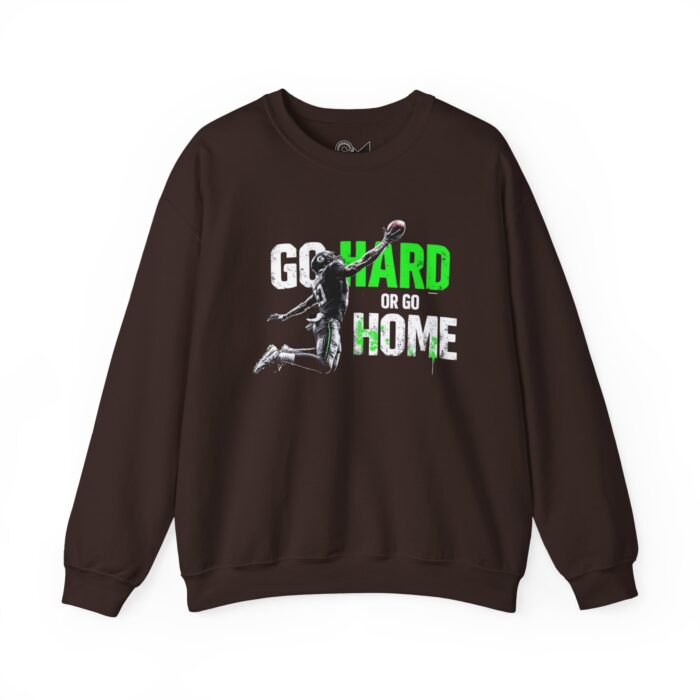 Go hard or go home2 Unisex Heavy Blend™ Crewneck Sweatshirt - Image 5