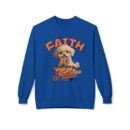 Faith never fails Unisex Midweight Softstyle Fleece Crewneck Sweatshirt