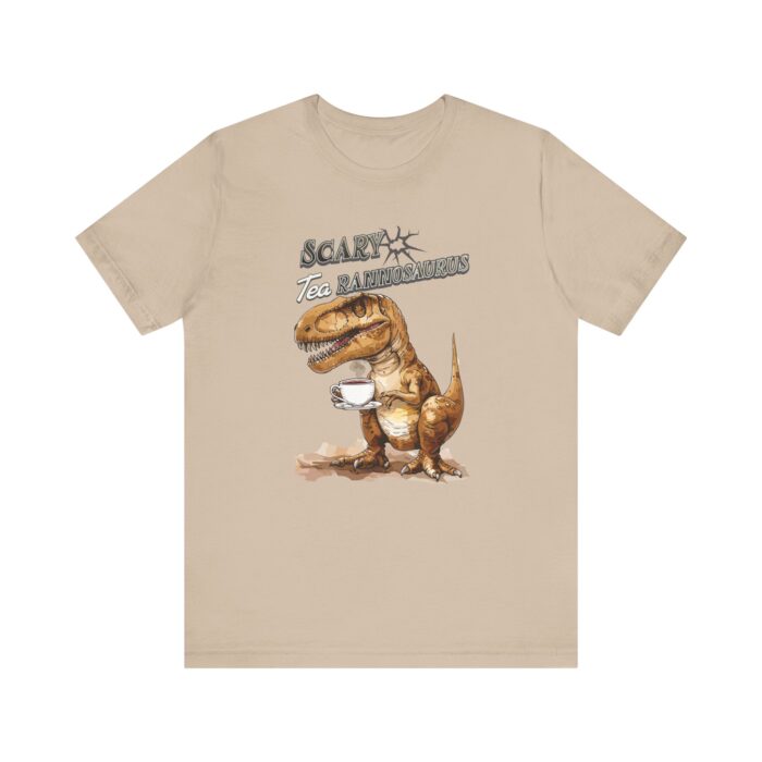 Scary Tea Rannosaurus Unisex Jersey Short Sleeve Tee - Image 13