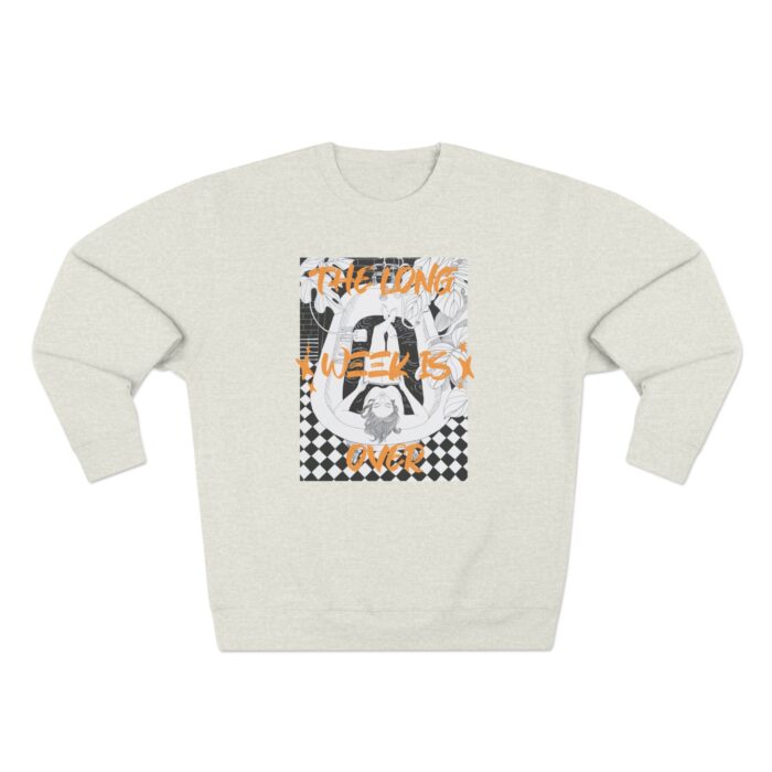 The Long week is over Unisex Crewneck Sweatshirt - Image 13