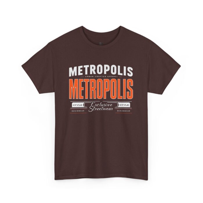 Metropolis Unisex Heavy Cotton Tee - Image 3
