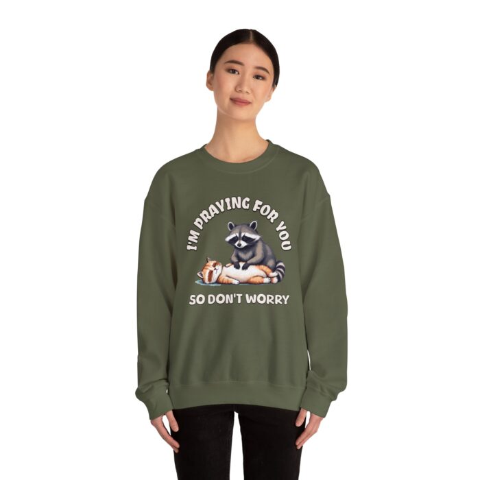 I'm praying for yo Unisex Heavy Blend™ Crewneck Sweatshirt - Image 24