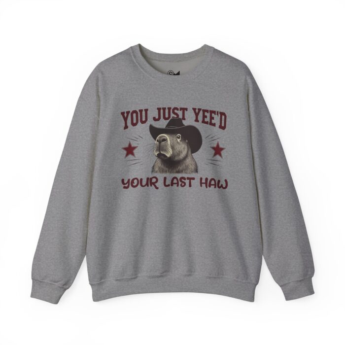 YOU JUST YEE'D YOUR LAST HAW Unisex Heavy Blend™ Crewneck Sweatshirt - Image 17