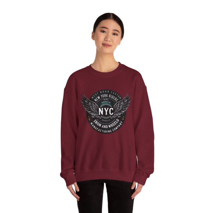 New York Riders Unisex Heavy Blend™ Crewneck Sweatshirt - Image 36