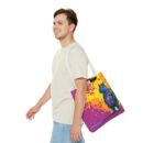 Stylish Hippo Tote Bag (AOP)